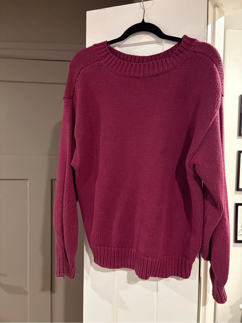 Harmony Balloon Sleeve Knit Sweater M/L